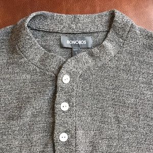 Bonobos Merino Wool Henley Sweater